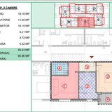 Doua camere dec., et. 1,62 mp sup. utila, langa STB, finalizat, mutare rapida